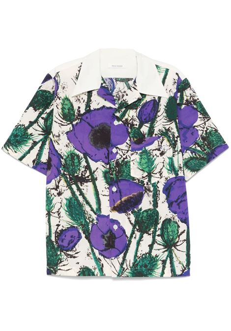 Multicolor floral-print shirt Wales Bonner - men